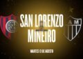 El Ciclón va por el milagro ante un poderoso Atlético Mineiro