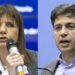 Axel Kicillof apuntó contra Patricia Bullrich tras las acusaciones durante la campaña electoral