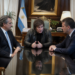Javier Milei se reúne con Manuel Adorni y el canciller tras rumores de cambios en el gabinete