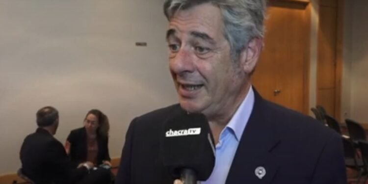 Nicolás Pino aboga por una reducción de impuestos en el sector agrícola: “A mí me encantaría que las retenciones sean cero hoy”