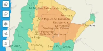 Alertas meteorológicas para el lunes 20 de julio: tormentas, nevadas y vientos en varias provincias