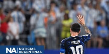 Messi expresó orgullo por alegrar a los argentinos en momentos de dificultades económicas