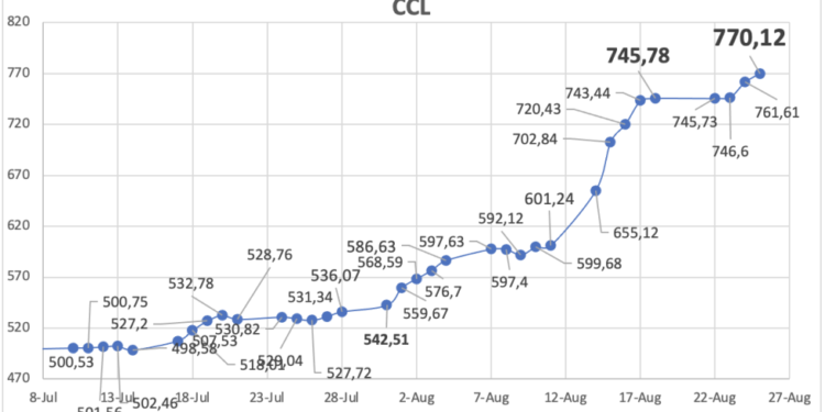 Dólar blue: cotización del 25 de agosto y otros datos relevantes