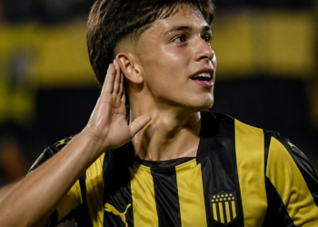 Cristian Leonel Jaime, la promesa de River en Peñarol, brilla con un gol y asegura su permanencia