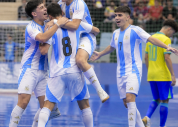 Argentina se consagra tricampeón del Sudamericano Sub 17 de futsal tras vencer a Brasil en el alargue
